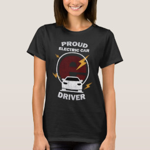 Camiseta Orgulloso E Car Driver Electric Car EV Ventilador