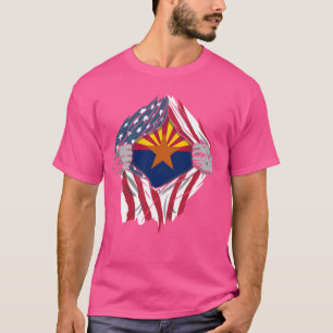 Camiseta Orgulloso EE.UU. País de origen patriótico Bandera
