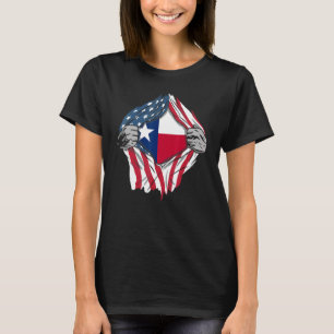 Camiseta Orgulloso Ee.Uu. País Hogar Patriótico Bandera Est