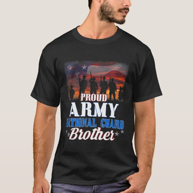 Camiseta Orgulloso Ejército Guardia Nacional Hermano Bander (Anverso)