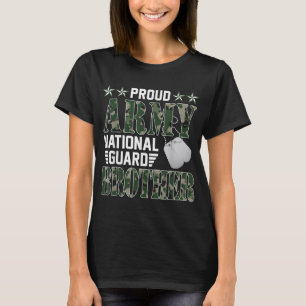 Camiseta Orgulloso Ejército Guardia Nacional Hermano Famili
