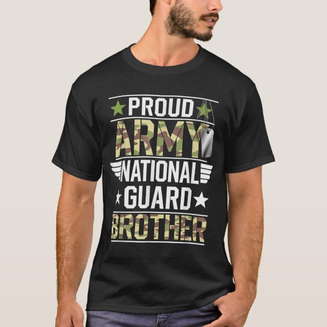 Camiseta Orgulloso Ejército Guardia Nacional Hermano Vetera (Anverso)