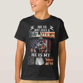 Camiseta Orgulloso Ejército Soldado Padres Mamá Papá Es Mi
