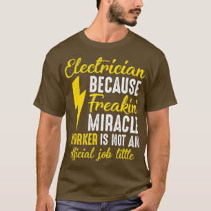 Camiseta Orgulloso Electrista