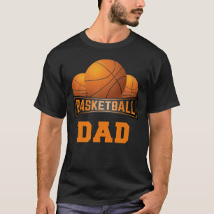 Camiseta Orgulloso equipo de baloncesto papá niños padres