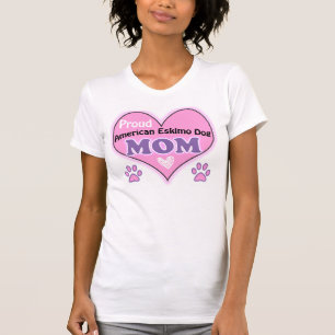Camiseta Orgulloso Eskimo Dog Mom