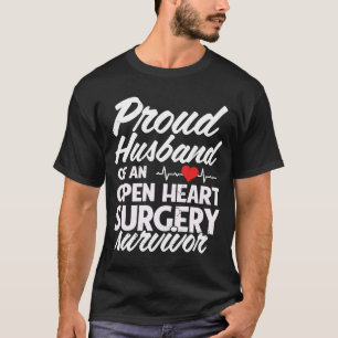 Camiseta Orgulloso Esposo De Un Sobreviviente De Cirugía De