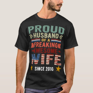Camiseta Orgulloso Esposo De Una Maravillosa Esposa Esposa