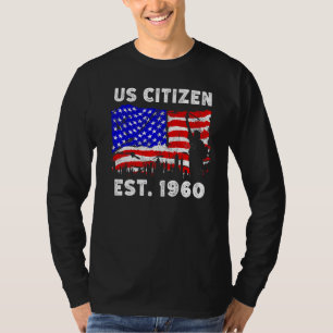 Camiseta Orgulloso Est de los Estados Unidos desde 1960 por