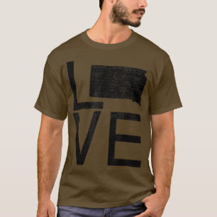Camiseta Orgulloso Estados Unidos Fan State Dakota del Sur