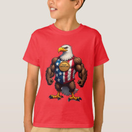 Camiseta ORGULLOSO ESTADOUNIDENSE BALD EAGLE Patriótico