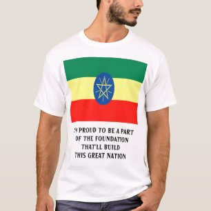 CAMISETA ORGULLOSO ETÍOPE