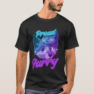 Camiseta Orgulloso Fandom Disfraz Furry Amante de Animales