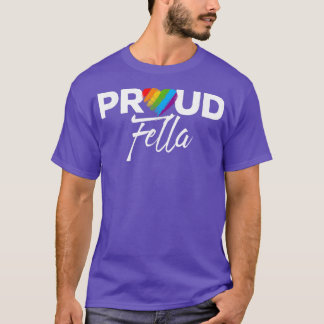 Camiseta Orgulloso Fella Gay Pride Mes LGBTQ T-Shirt
