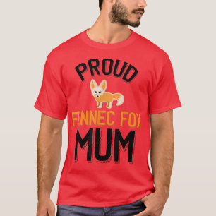 Camiseta Orgulloso Fennec Fo Mamá