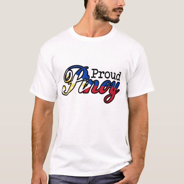 Camiseta Orgulloso Filipino Pinoy (Anverso)
