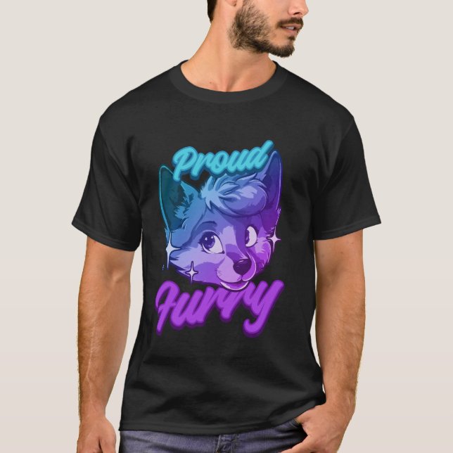 Camiseta Orgulloso Furry Fandom Furries Tails Oars Furry Pe (Anverso)