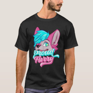 Camiseta Orgulloso Furry Fandom Furries Tails Oars Furry Pe