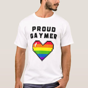 Camiseta Orgulloso Gaymer Gaming LGBT Orgullo gay Lesbisch