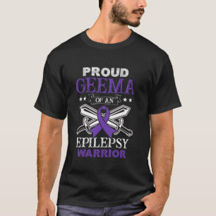 Camiseta Orgulloso Geema De Una Epilepsia De Familia Guerre