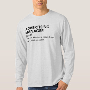 Camiseta Orgulloso Gerente de Marketing con humor