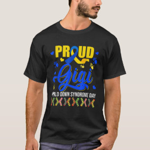 Camiseta Orgulloso Gigi World Down Awareness Cuock
