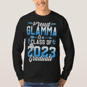 Camiseta Orgulloso Glamma De Una Clase De 2023 Graduado Sen