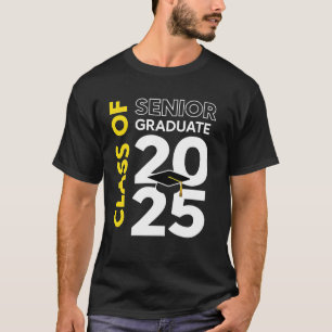 Camiseta Orgulloso Graduado - Clase de 2025 Senior Tee