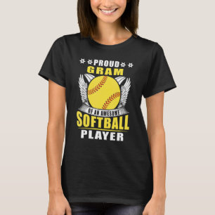 Camiseta Orgulloso Gram De Un Impresionante Softball