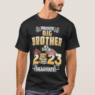Camiseta Orgulloso Gran Hermano De Una Clase De Graduado De