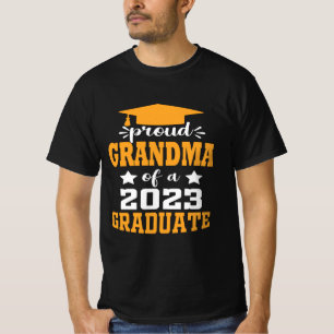 Camiseta Orgulloso GRANDMA de una clase de 2023 Graduado mo