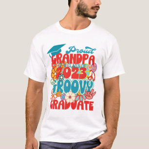 Camiseta Orgulloso GRANDPA de una clase de 2023 Graduate Re