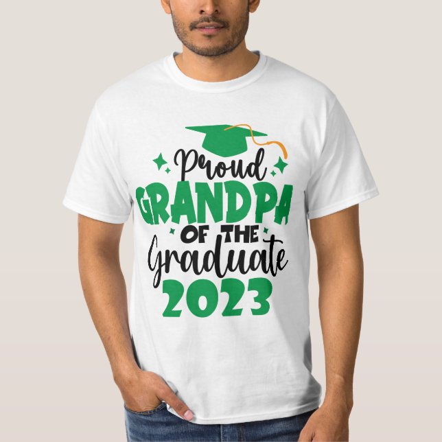 Camiseta Orgulloso GRANDPA de una clase de diversión de gra (Anverso)