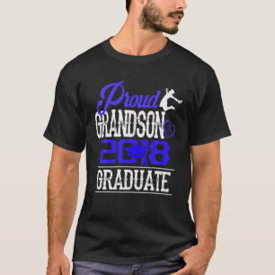 Camiseta Orgulloso GRANDSON De Un Graduado De Clase 2020 Ls