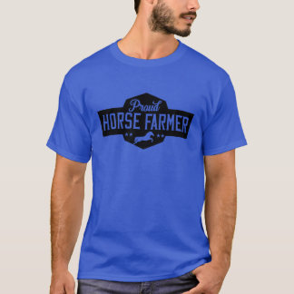Camiseta Orgulloso Granjero de Caballos Reproductores de St