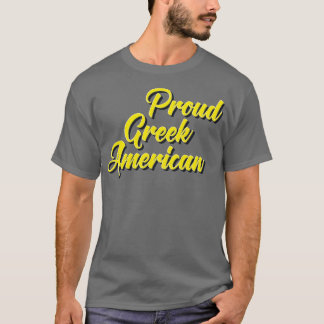 Camiseta Orgulloso griego-americano