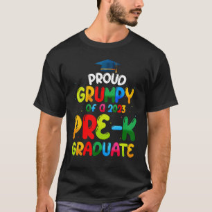 Camiseta Orgulloso gruñón de graduado preescolar 2023