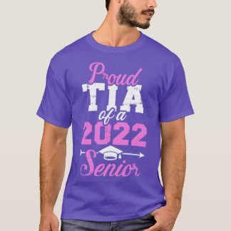 Camiseta Orgulloso grupo de graduados superiores de 2022