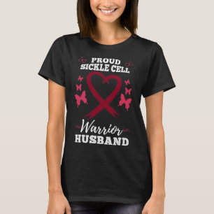 Camiseta Orgulloso Guerrero de Células Falciformes Marido C