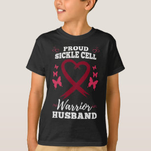 Camiseta Orgulloso Guerrero de Células Falciformes Marido C