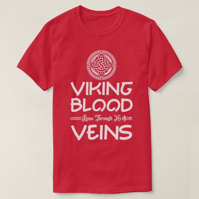 Camiseta Orgulloso Guerrero Viking Con Casco De Barba 1 (Diseño del anverso)