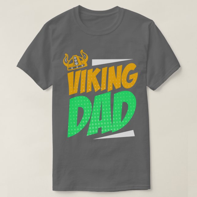 Camiseta Orgulloso Guerrero Viking Con Casco De Barba 4 (Diseño del anverso)