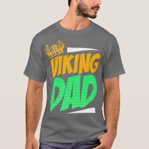 Camiseta Orgulloso Guerrero Viking Con Casco De Barba 4