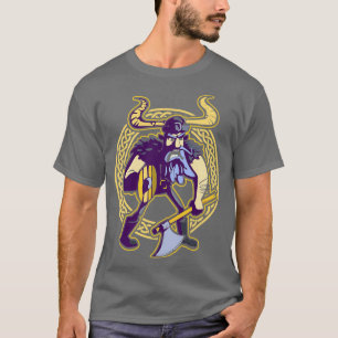 Camiseta Orgulloso Guerrero Viking Con Casco De Barba 8