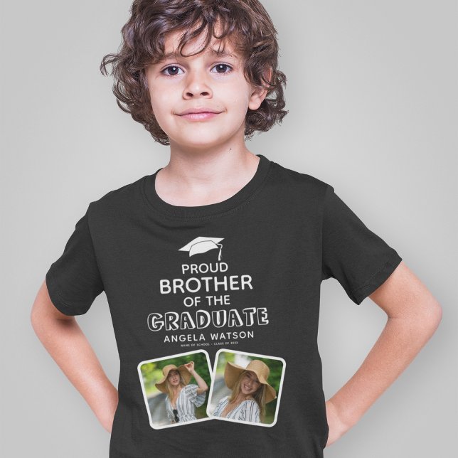 Camiseta Orgulloso hermano de graduación (Subido por el creador)