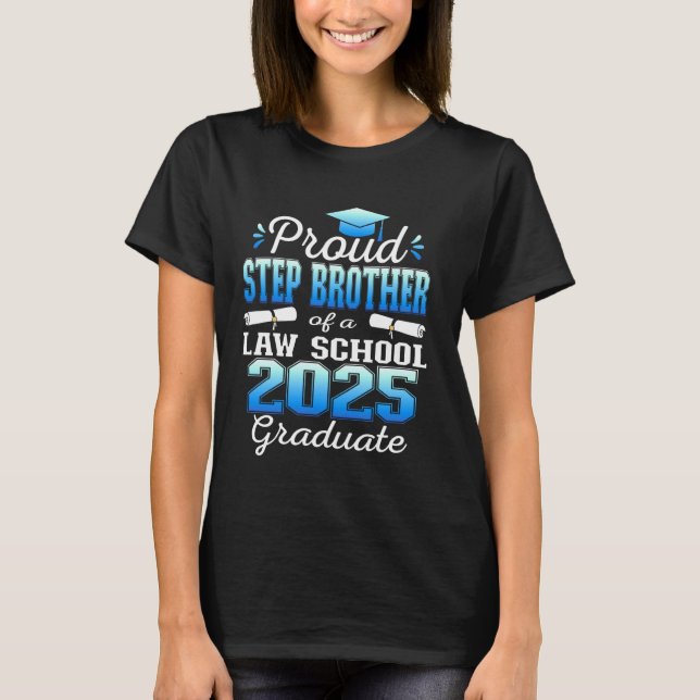 Camiseta Orgulloso Hermano de la Facultad de Derecho 2025 G (Anverso)