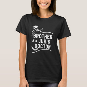 Camiseta Orgulloso Hermano De La Facultad De Derecho Juris
