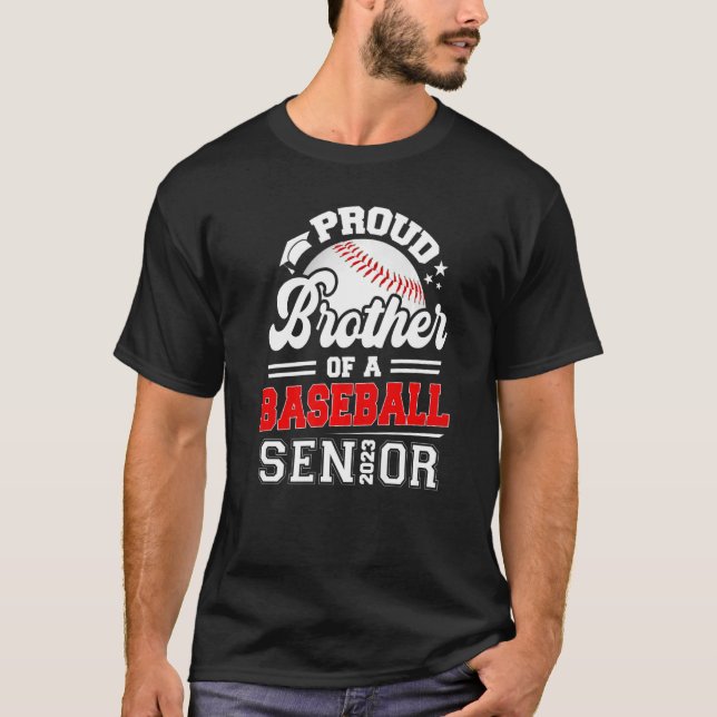 Camiseta Orgulloso Hermano De Un Graduado G Superior De Béi (Anverso)
