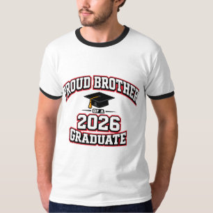 Camiseta Orgulloso Hermano De Un Graduado Varsity 2026