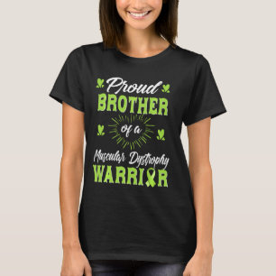 Camiseta Orgulloso Hermano De Un Guerrero Con Distrofia Mus